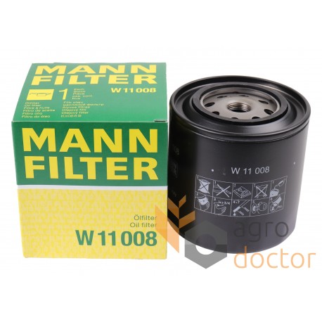 Oil filter of engine 6005030464 Renault, 84222017 CNH - W 11 008 (W11008) [MANN]