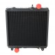 radiator AL67563 suitable for John Deere