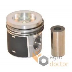 Piston with wrist pin for engine - 04207594 Deutz rings