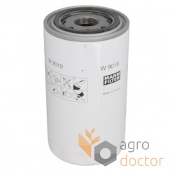 Oil filter of engine 0011782260 Claas, 6005031029 Renault, 84228488 CNH - W 9019 [MANN]