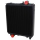 Cooling system radiator AL66774 suitable for John Deere