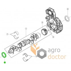 Seal ring 0011432060 suitable for Claas