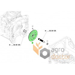 Damper disc 0021558610 suitable for Claas -