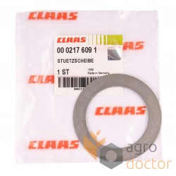 Rondelle 217609 adaptable pour Claas 46x66x1 mm