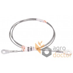 Thresher rotation cable 664134 suitable for Claas . Length - 1540 mm