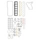 Full engine gasket set RE527549 John Deere