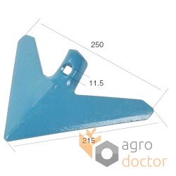 Share 250x5mm - 3374356 (337 4356) Lemken