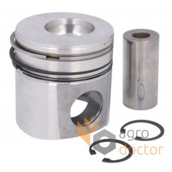 Piston with wrist pin for engine - 3802561 CUMMINS 3 rings