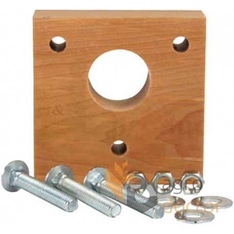 Wooden bearing 193414C2 suitable for CASE harvester straw walker - shaft 39 mm [Parts Express]