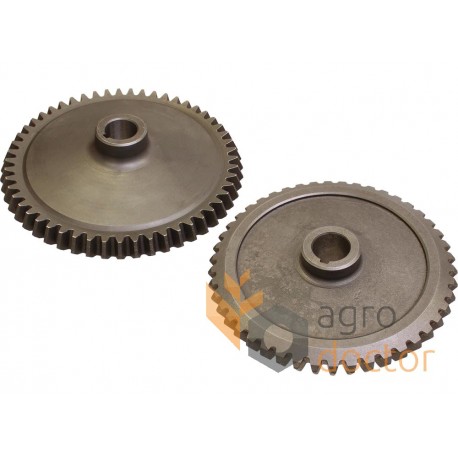Bevel gear компл. 2 шт AH162230 suitable for John Deere H135286 + H135287, H145317 + H145316