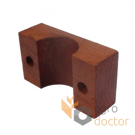 Wooden conveyor bearing for Z33527 John Deere combine