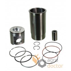 Piston kit (d106.5mm) RE507850 John Deere engine, (3-rings)