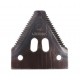Grain head cutter bar knife section Z93077  for John Deere, Deutz Fahr combines [MWS]