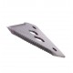 Segmento de cuchilla para cabezal Z93077  para John Deere, Deutz Fahr cosechadoras [MWS]
