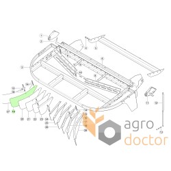 Spreading plate LH 741528 Claas [Original]