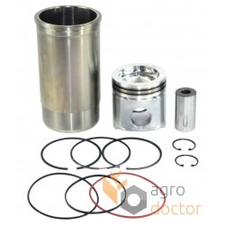 Piston-Liner Kit RE516228 John Deere, 3 rings (d106.5mm) [Bepco]
