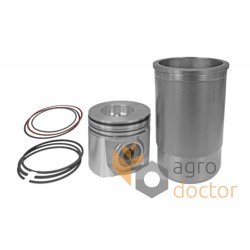 Piston kit (d106.5mm) engine RE48724 John Deere, 3 rings