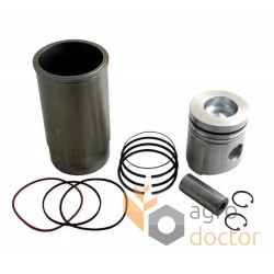 Piston kit (d106.5mm) RE19831 John Deere engine, 3 rings