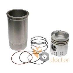 Piston-Liner Kit AR63272 John Deere, 3 rings (d108mm) [Bepco]