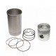 Piston-Liner Kit RE60290 John Deere, 3 rings (d116mm) [Bepco]