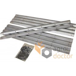 Set of rasp bars (RH+LH) AH134145 + AH134144 suitable for John Deere [Agro Parts]