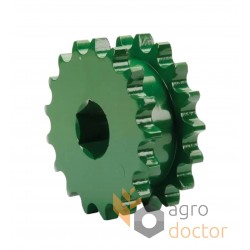 Piñón doble CC106641 adecuado para John Deere - Z17/Z17