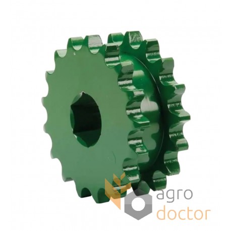 Pignon double CC106641 adaptable pour John Deere - D17/D17