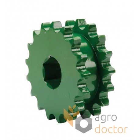 Double sprocket CC106641 suitable for John Deere - T17/T17