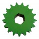 Double sprocket CC106641 suitable for John Deere - T17/T17