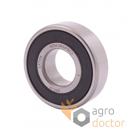 6204 2RS P6/C3 [BBC-R Latvia] Deep groove sealed ball bearing