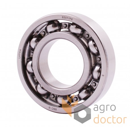 6207 P6 [BBC-R Latvia] Deep groove open ball bearing