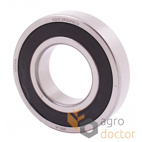 6208 2RS P6/C3 [BBC-R Latvia] Deep groove sealed ball bearing