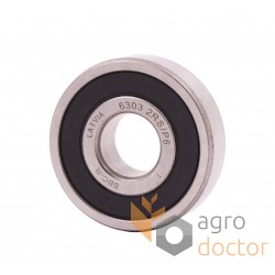 6303 2RS/P6 [BBC-R Latvia] Deep groove sealed ball bearing