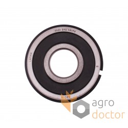 6304 2RS NR/P6 [BBC-R Latvia] Sealed ball bearing with snap ring groove on outer ring