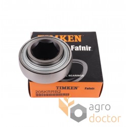 87650438, 86900821, 195293C91, 47508387, 822-119C, 380301A1 - 205KRRB2C1 [Timken] - adaptable pour New Holland - Paliers auto-al