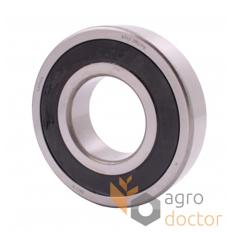 6312 2RS/P6 [BBC-R Latvia] Deep groove sealed ball bearing