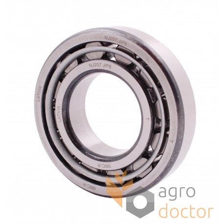 NJ207 J - 243436, 243436.0, 0002434360 Claas [BBC-R Latvia] Cylindrical roller bearing