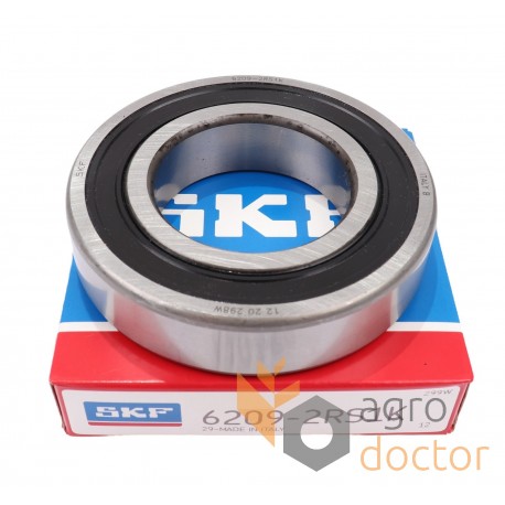 84434854 New Holland, 237908 Claas - Deep groove ball bearing 6209-2RS1K (6209 K 2RS) [SKF]