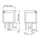 Breaker relay 010730 suitable for Claas combines