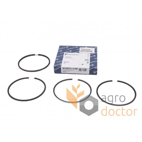 Engine piston rings 02235236 Deutz-Fahr, set 4 rings [Kolbenschmidt]