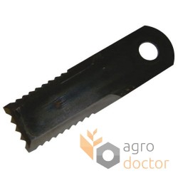 Straw chopper flail knife blade - 173х50х4,5 [Rasspe]