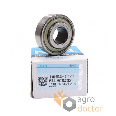 204KRR2 | 1AH04-11/16 LLMV3 [NTN] Hex bore insert ball bearing