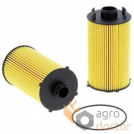 Oil filter (insert) 0011429540 Claas, 84565867 CNH - HU12007x (HU 12007 x) [MANN]