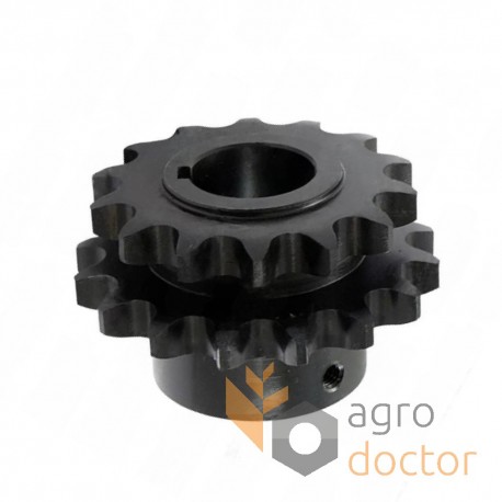 Double sprocket 86604840 suitable for CNH [Original] - T14/T16