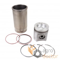 Juego de piston y chamisa AR100646 John Deere, 3 anillos [Bepco]