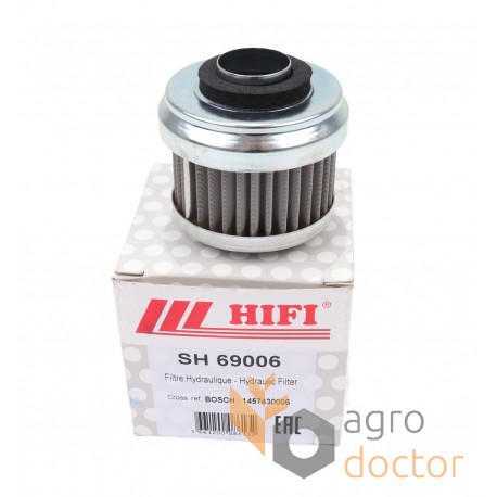 Hydraulic filter (insert) (02311992 Deutz-Fafr) SH 69006 [HIFI]