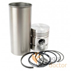 Engine piston set U5MK0033 Perkins, 5 rings, [Bepco]