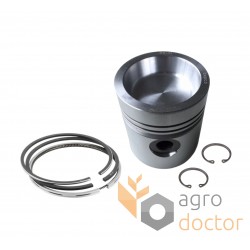 86723 Piston with wrist pin for Perkins engine, 3 rings