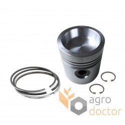 86723 Piston with wrist pin for Perkins engine, 3 rings