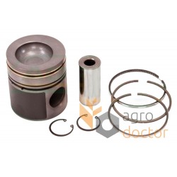 Piston with pin and rings engine U5PR0025 Perkins, 3 rings